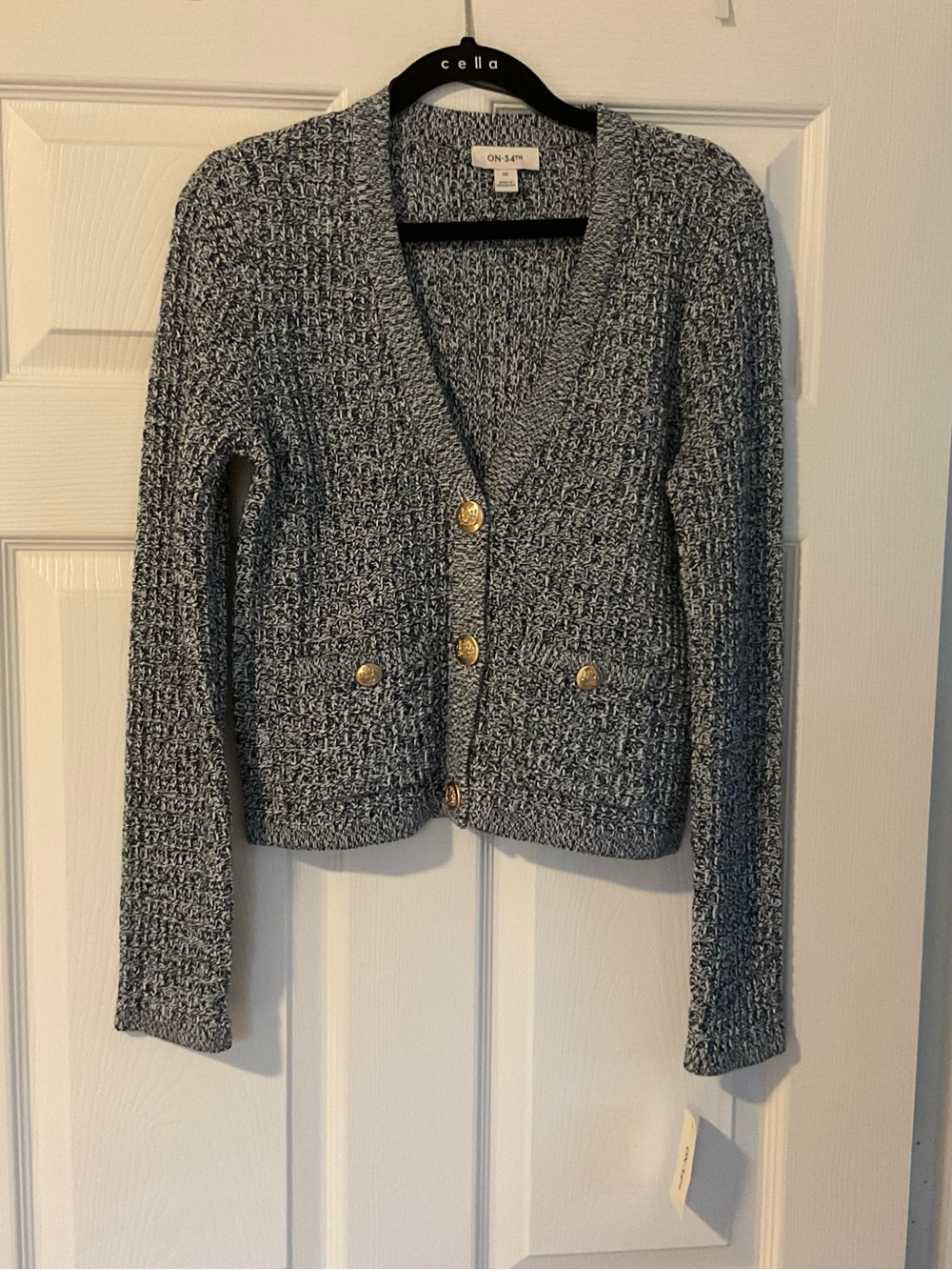 ON 34th Knit Button-Front Women's Cardigan Sweater